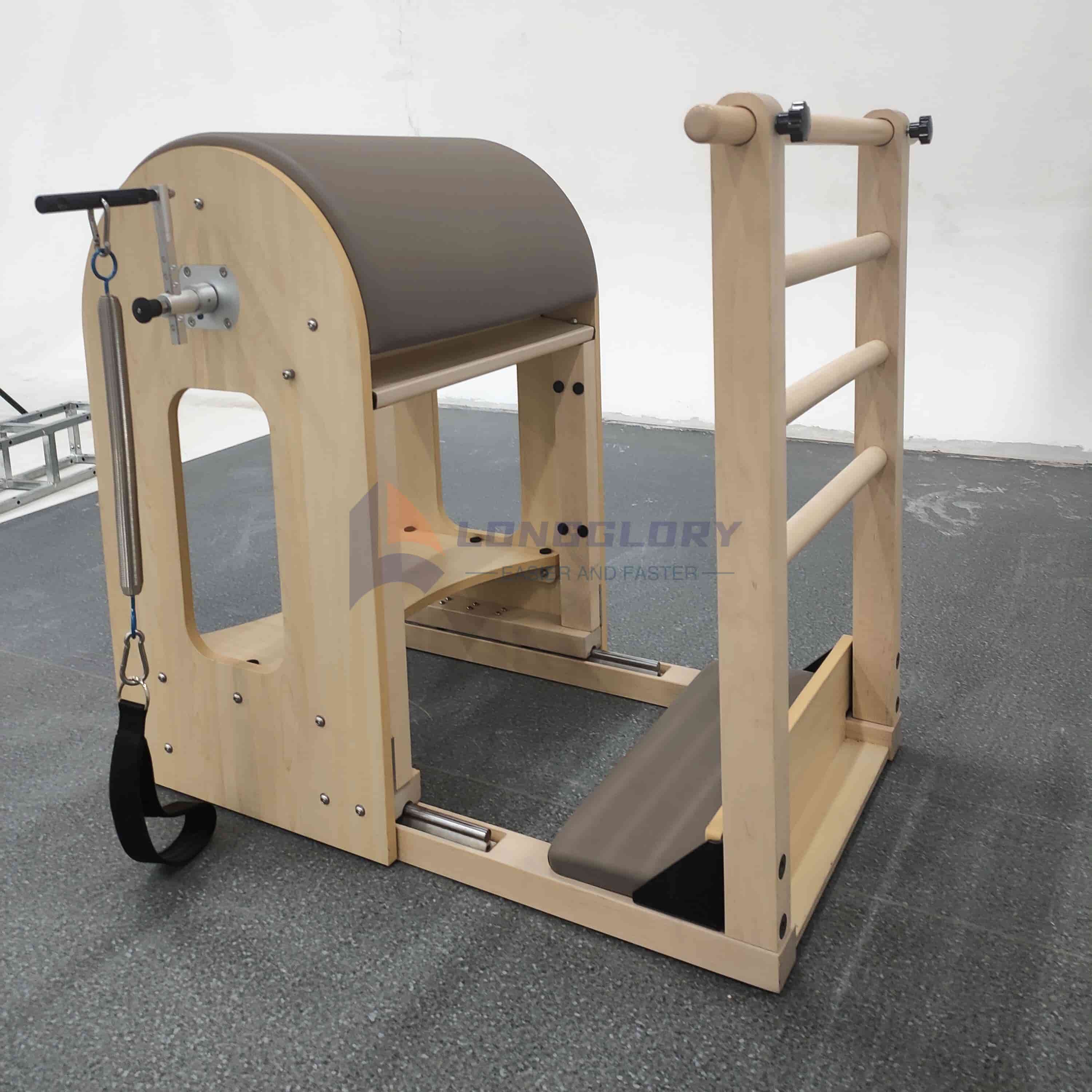 บันไดไม้เมเปิลปรับระดับได้