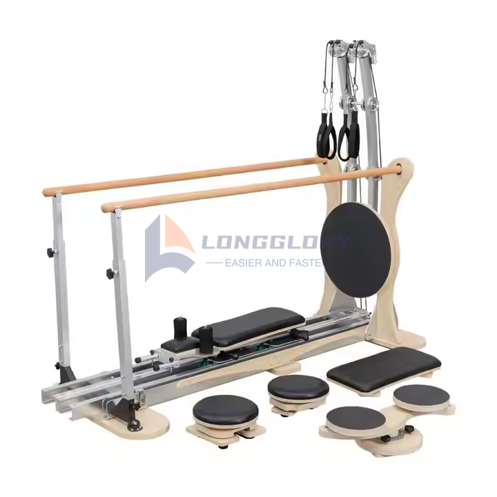 อลูมิเนียมพิลาทิส Pulley Tower พร้อมกระดานกระโดด