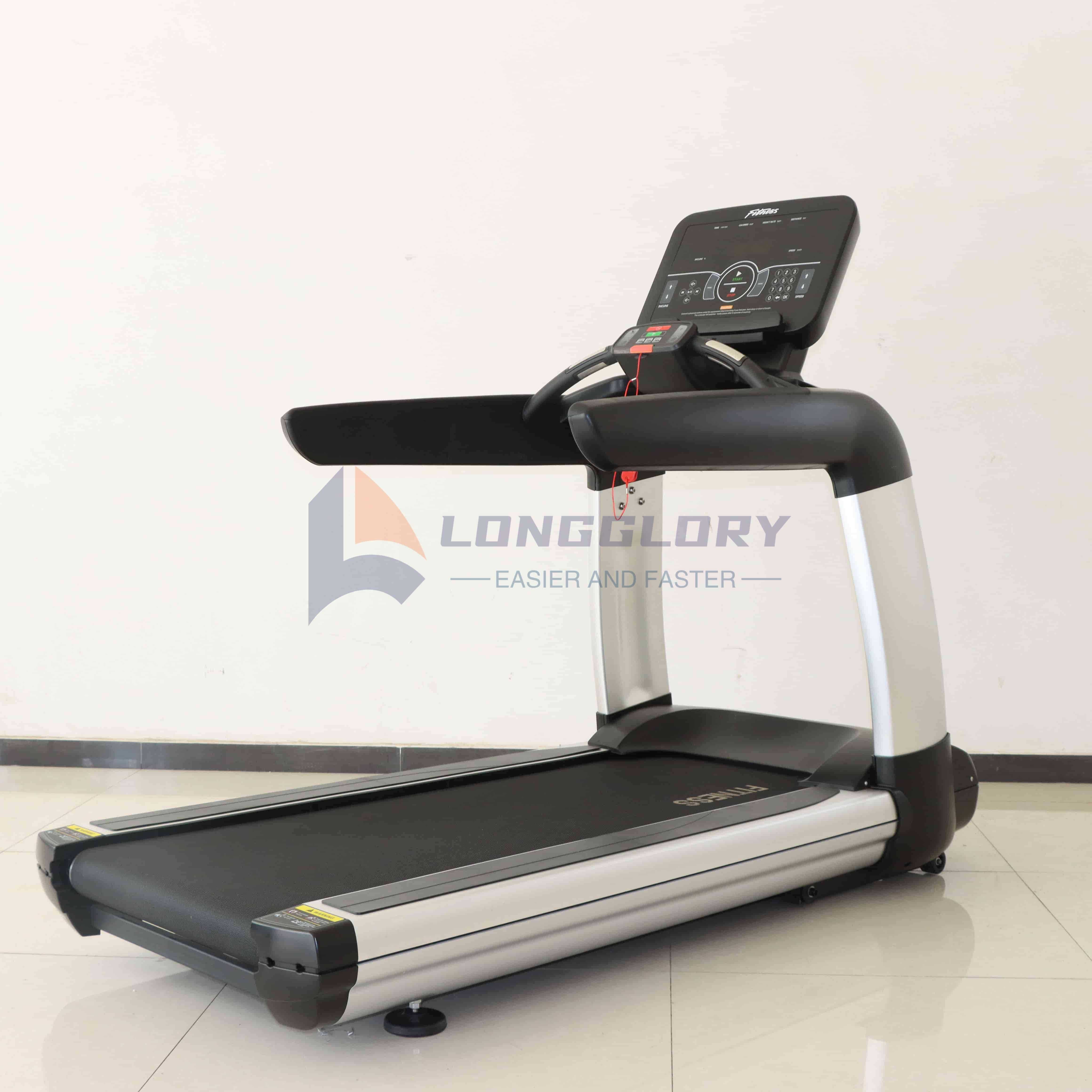 Treadmill เครื่องยิมไฟฟ้าเชิงพาณิชย์หลายฟังก์ชั่นเชิงพาณิชย์