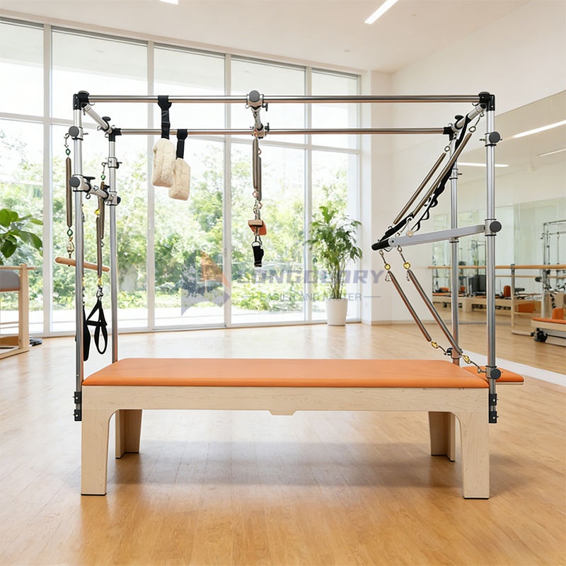พิลาทิสไม้เมเปิล Cadillac Reformer