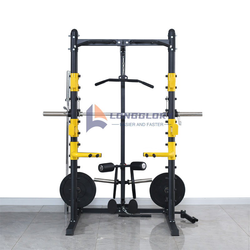 Squat Rack พร้อมเครื่อง Smith Machine